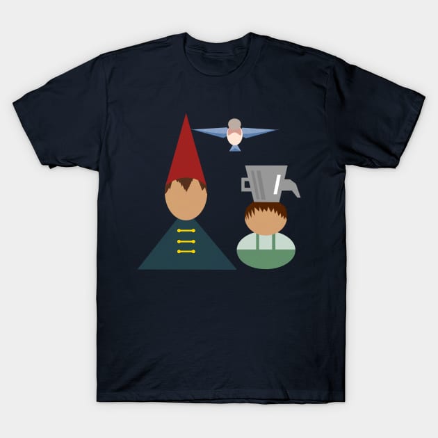 Characters from "Over the garden wall" T-Shirt by Javisolarte